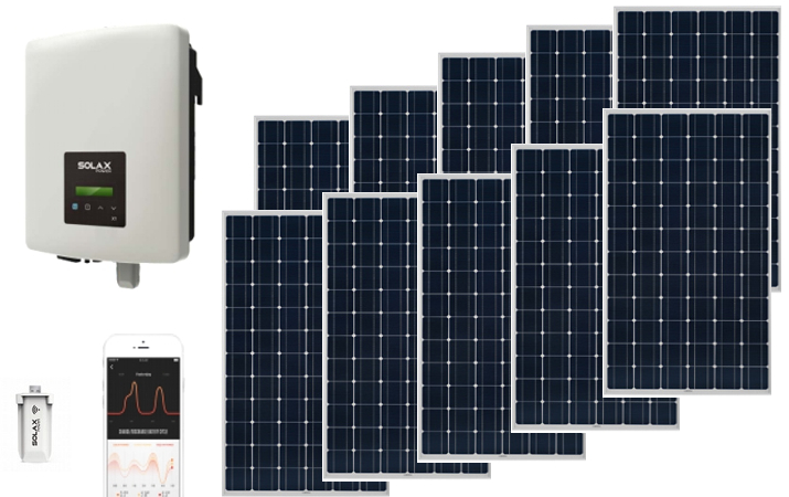 KIT FOTOVOLTAICO 4500W