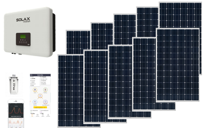 KIT FOTOVOLTAICO 4500W