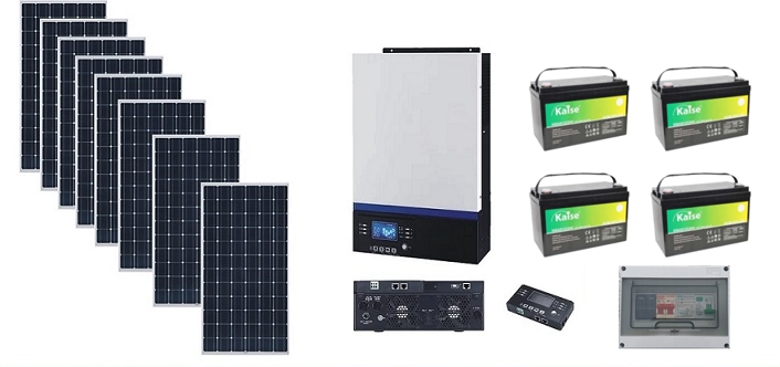 KIT FOTOVOLTAICO COM BATERIAS