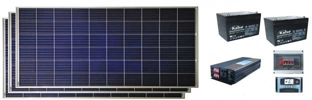 kit fotovoltaico 1350W