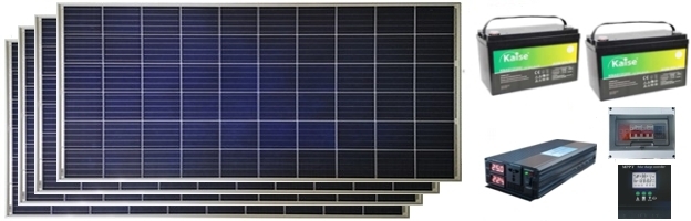 kit fotovoltaico com bateria