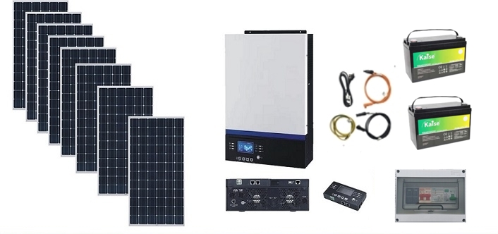 KIT FOTOVOLTAICO COM BATERIAS