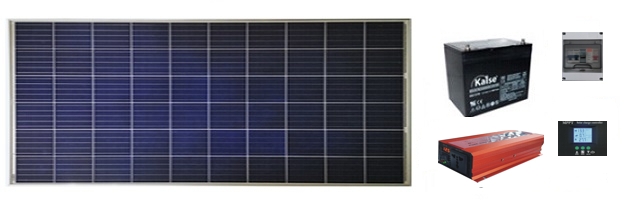 kit fotovoltaico 450W