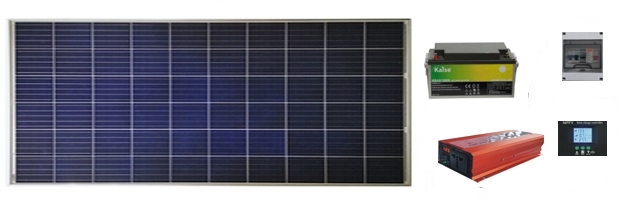 kit fotovoltaico 450W