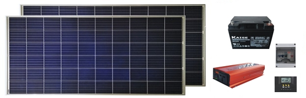 kit fotovoltaico 900W