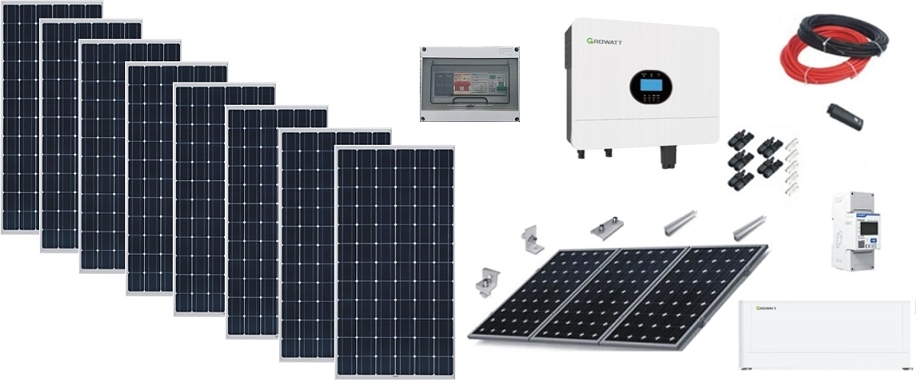 KIT FOTOVOLTAICO OFF-GRID GROWATT