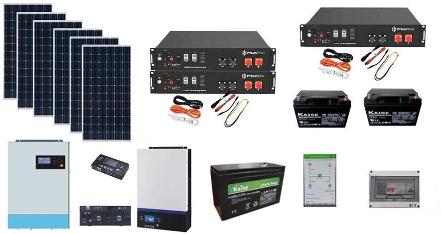 kit fotovoltaico off-grid